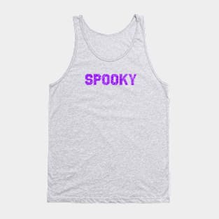 Spooky - Halloween Purple Tank Top